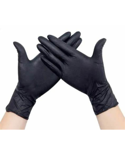 Guantes nitrilo negro T/M...