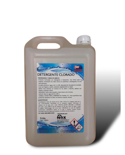 Detergente clorado 5L