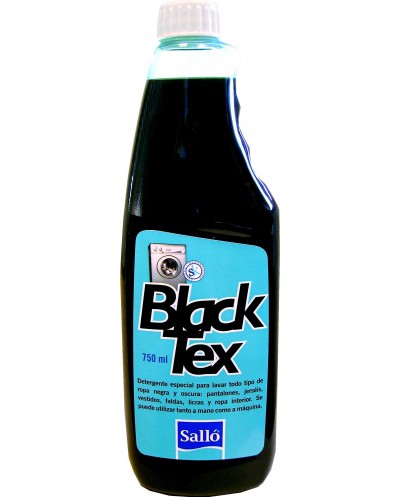 BLACK TEX 750 ML.DETER.ROPA NEGRA LIQUI.