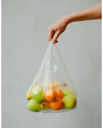 Bolsa asa 70% reciclable - 1.000 gr.  35x50 cm