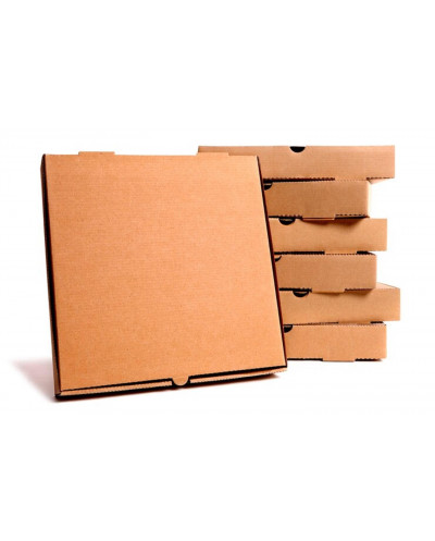 CAJA PIZZA 33X33 KRAFT 100uds